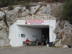 gibilterra  gibraltar tunnel wwII second world war tunnels