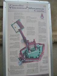 scuderie castello vigevano  castle map